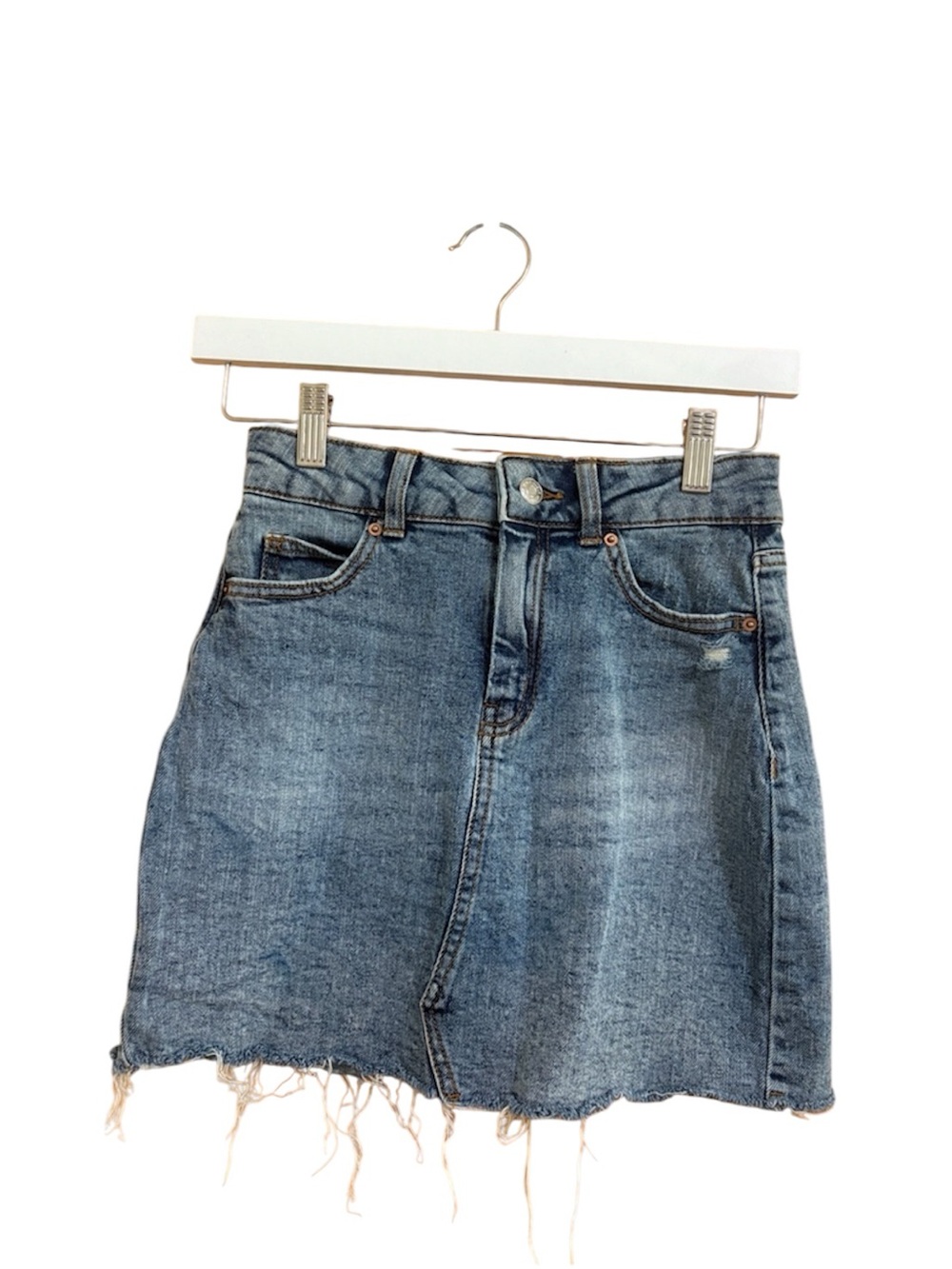 Wild Fable Size 00 Denim Jean Mini Skirt
